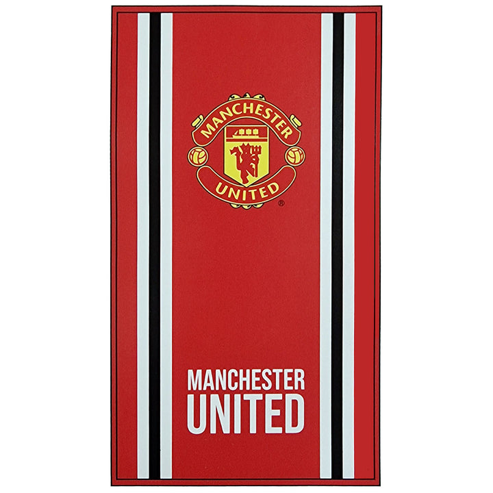 Manchester United Stripe Towel