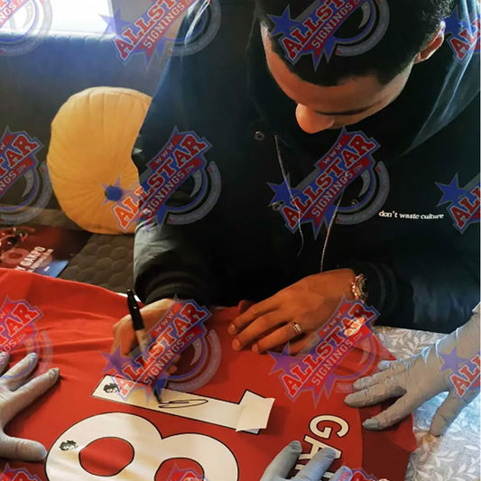 Liverpool FC Gakpo Signed Shirt (Framed)