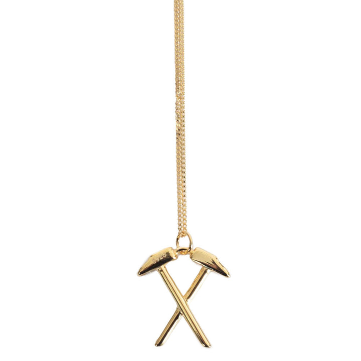 Official West Ham United 18ct Gold Plated on Silver Pendant & Chain