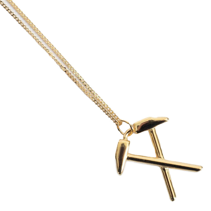 Official West Ham United 18ct Gold Plated on Silver Pendant & Chain