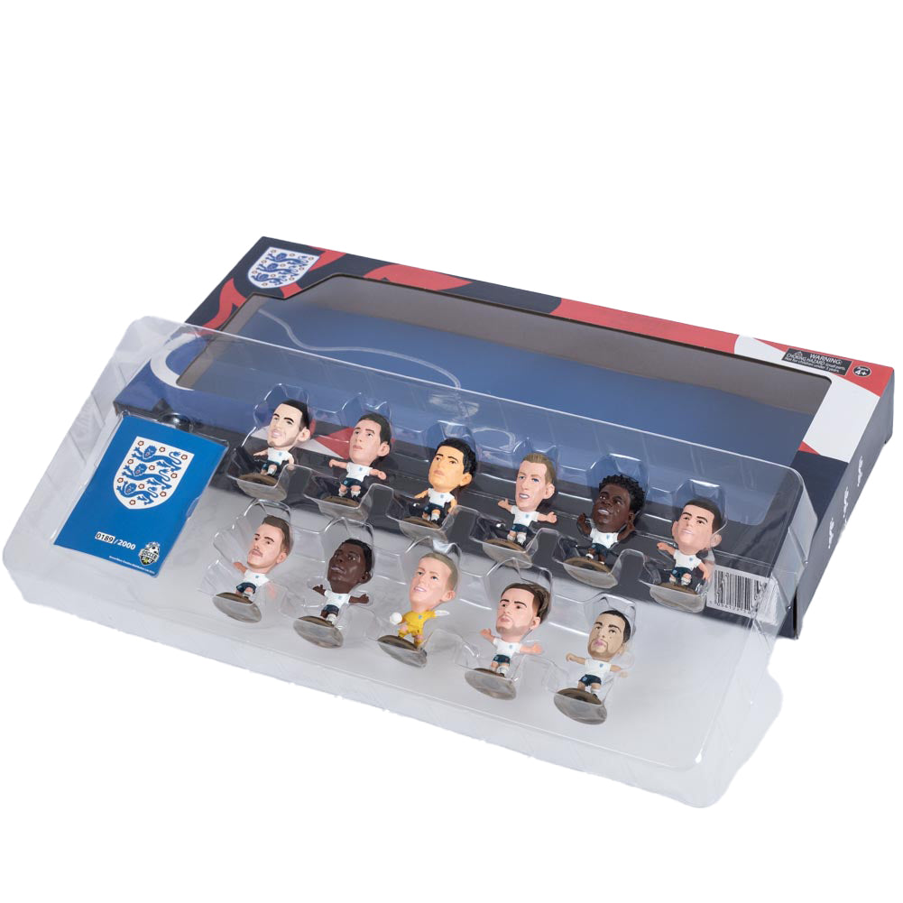 England Team Pack 11 Figures (2024 Version) SoccerStarz Figure Pack