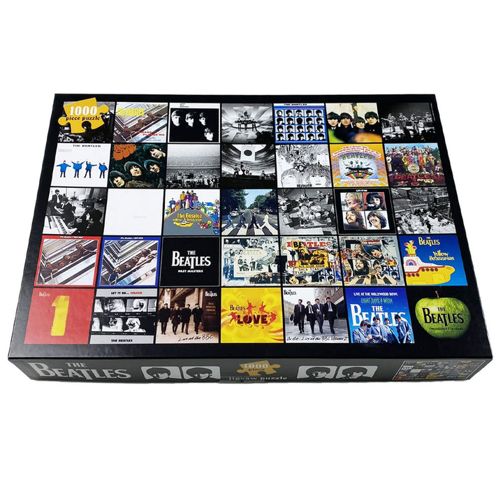 The Beatles Album Collage 1000 Piece Puzzle