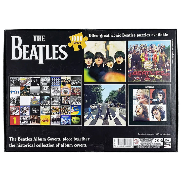 The Beatles Album Collage 1000 Piece Puzzle