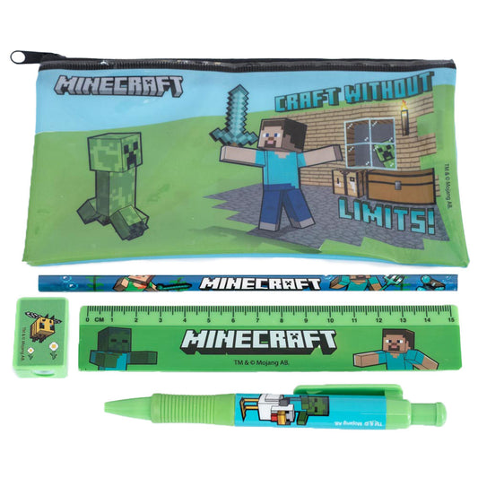 Minecraft Bumper Stationery Set, alternate view