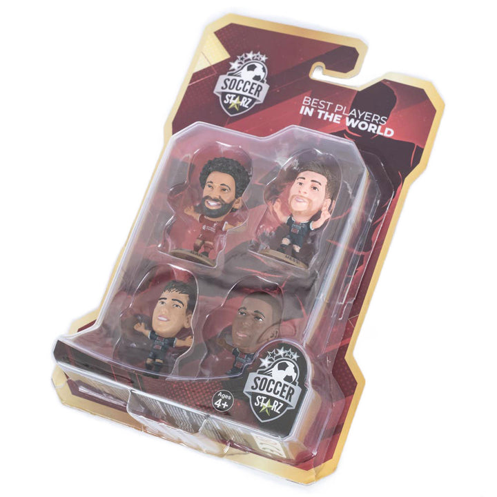 Worlds Best Player Blister 4 Pack (Inc. Messi, Mbappe, Neymar, Salah) Soccerstarz Figures
