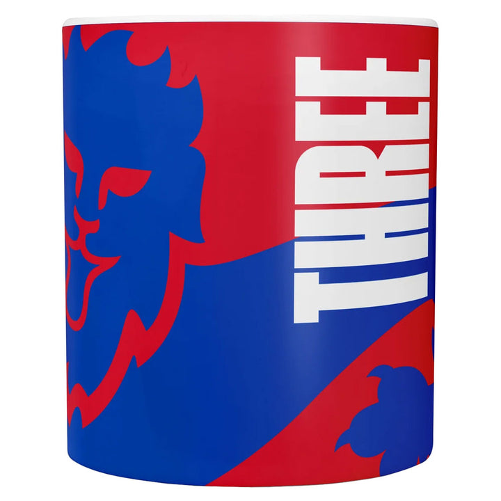 Official England Three Lions Slogan Mug
