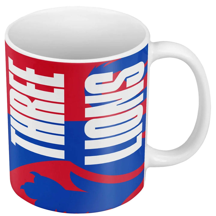 Official England Three Lions Slogan Mug