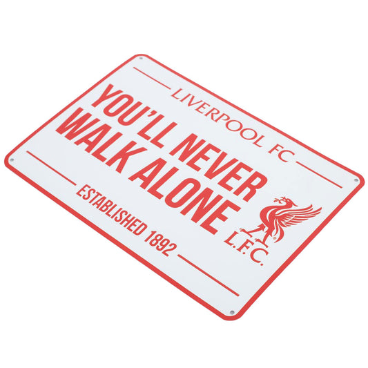 Liverpool FC Large YNWA Sign, alternate view