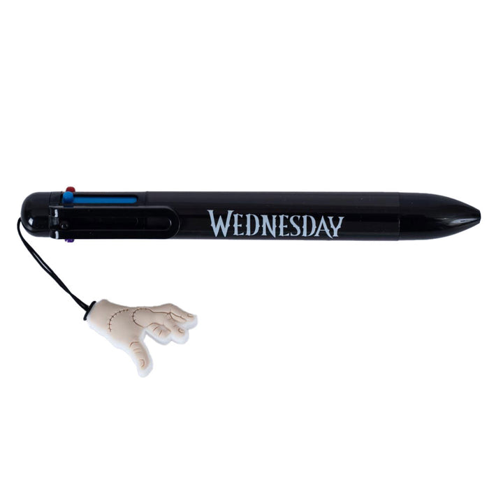 Multi-Coloured Pen Inspired by Wednesday Character