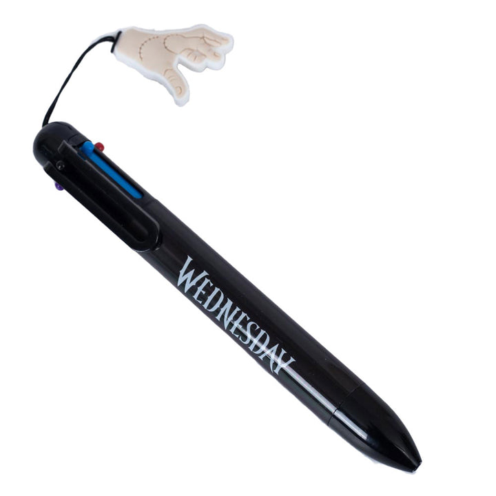 Multi-Coloured Pen Inspired by Wednesday Character