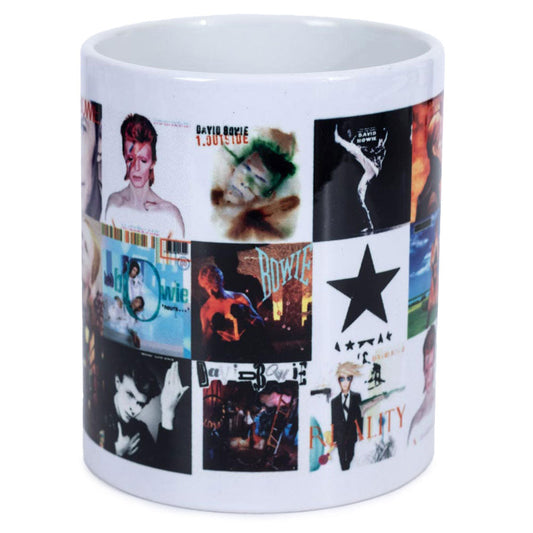 David Bowie Album Collage Mug, alternate view
