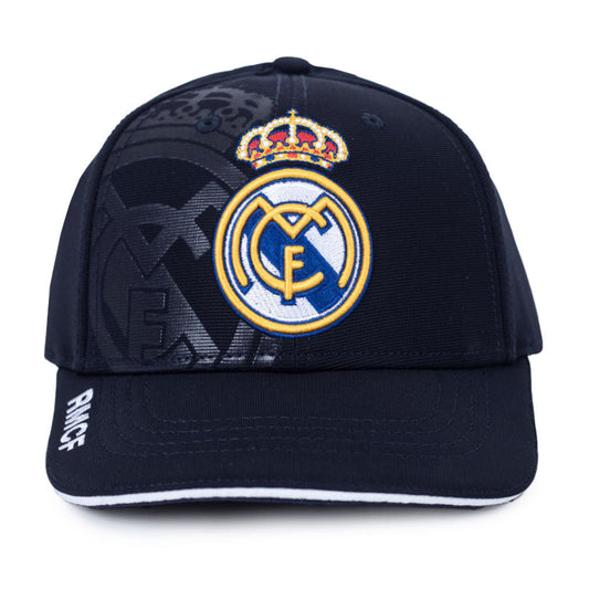 Real Madrid FC Navy Debossed Cap, alternate view