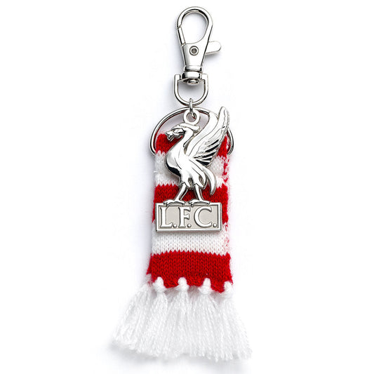 Liverpool FC Red Bar Scarf Bag Charm, alternate view