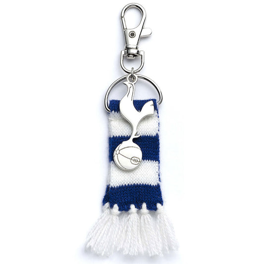 Tottenham Hotspur FC Blue Bar Scarf Bag Charm, alternate view