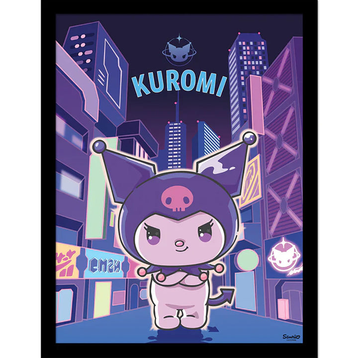 Kuromi Ambition 16 x 12 Framed Collector Print