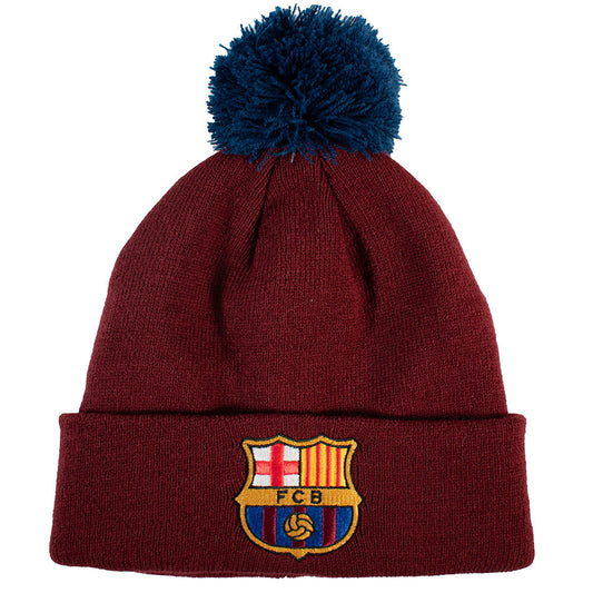 FC Barcelona Red Ski Hat, alternate view