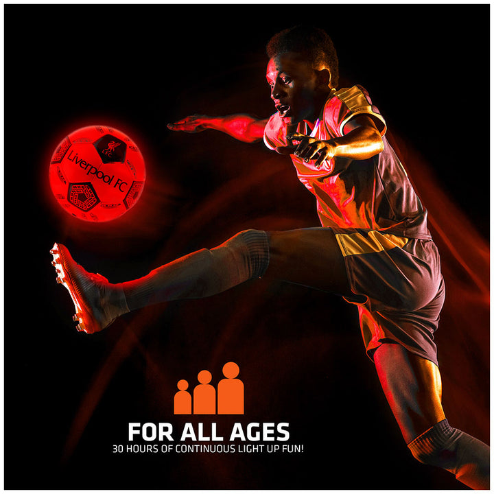 Liverpool FC LED Light Up Glow Football