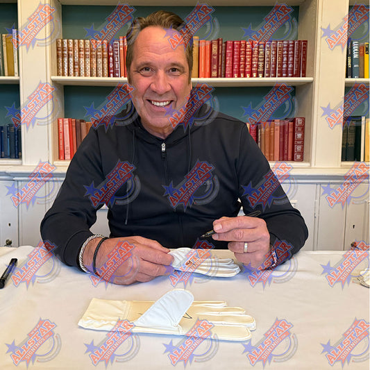 Arsenal FC Seaman Signed Framed Glove