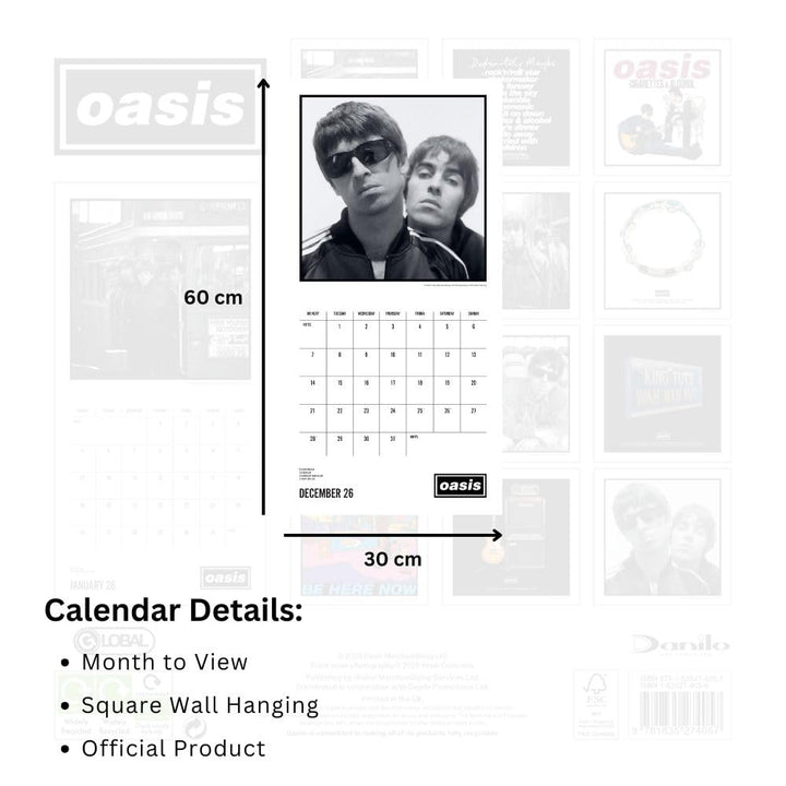 Oasis Square 2026 Calendar
