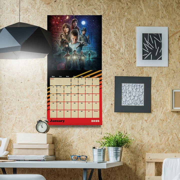 Stranger Things Square 2026 Calendar