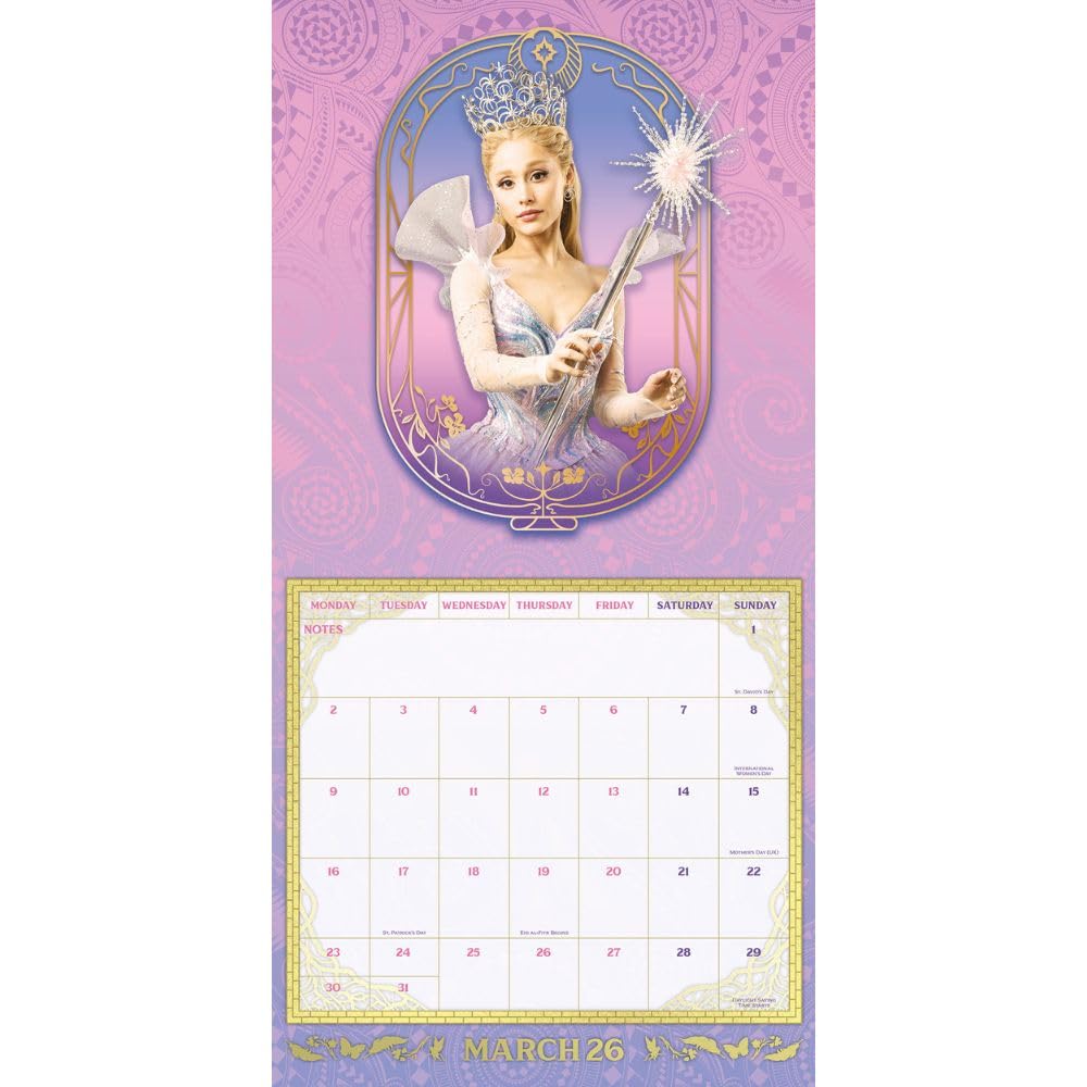 Wicked Square 2026 Calendar