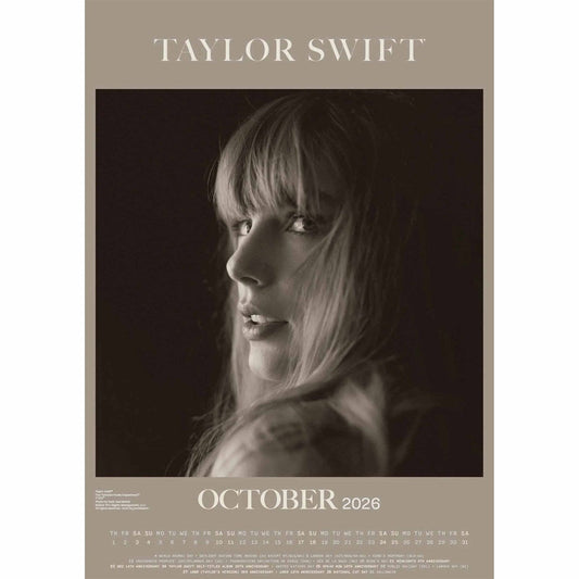Taylor Swift A3 2026 Calendar, alternate view