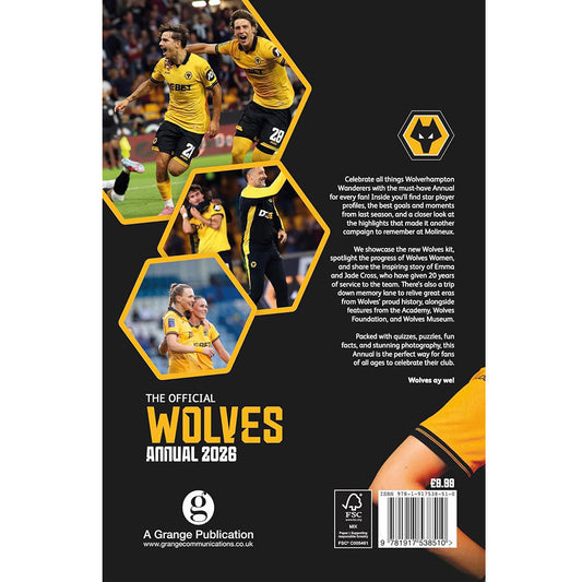 Wolverhampton Wanderers FC Annual 2026, alternate view
