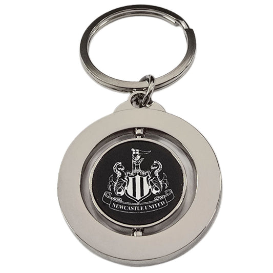 Newcastle United FC Spinner Keyring, alternate view