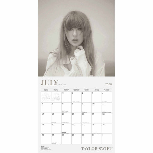 Taylor Swift Square 2026 Calendar, alternate view