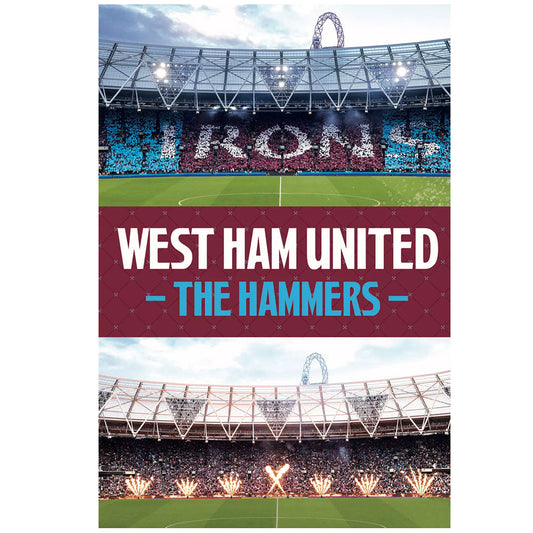 West Ham United FC 3D Lenticular Birthday Card