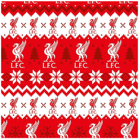 Liverpool FC Christmas Gift Wrap, alternate view