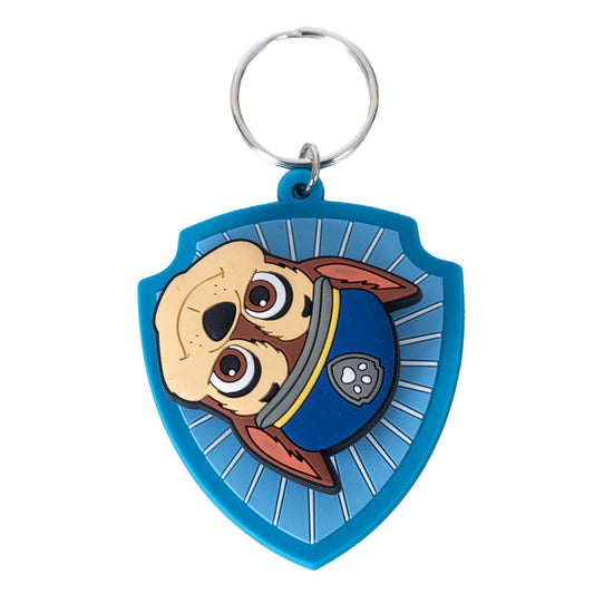 Paw Patrol Chase PVC Spinner Keyring, alternate view