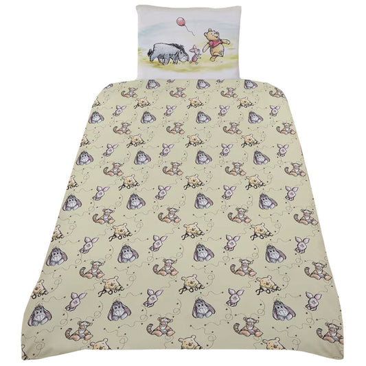 Winnie The Pooh Single Duvet Set
