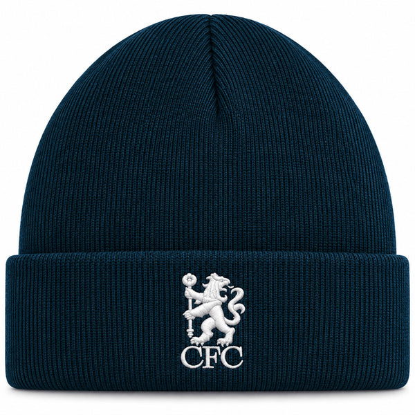 Chelsea FC Midnight Blue Cuff Beanie