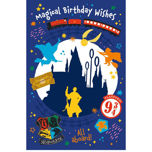 Harry Potter 3D Lenticular Birthday Card, alternate view
