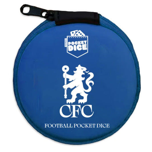 Chelsea FC Pocket Dice Game, alternate view
