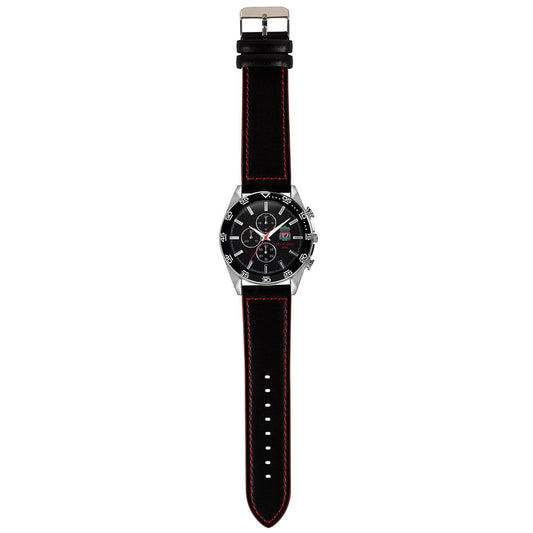 Liverpool FC Mens Leather Strap Chronograph Watch