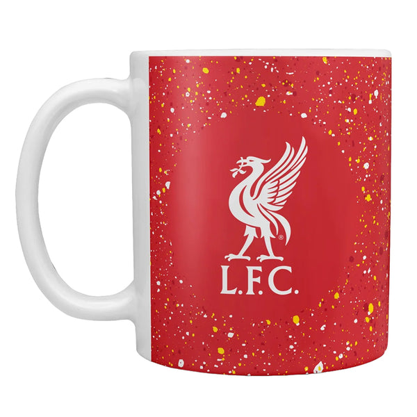 Liverpool FC Paint Splatter Mug