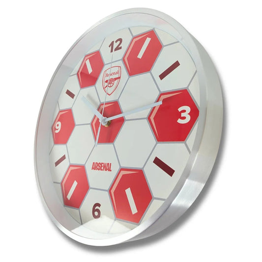 Arsenal FC Football Metal Wall Clock