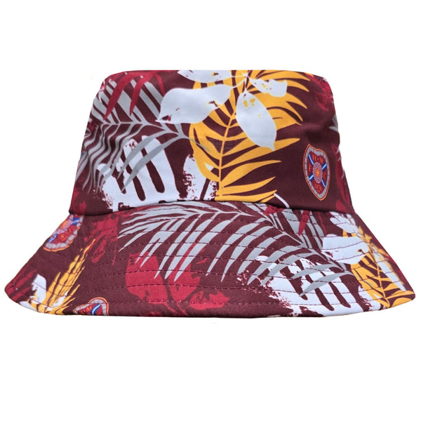 Hearts FC Floral Bucket Hat