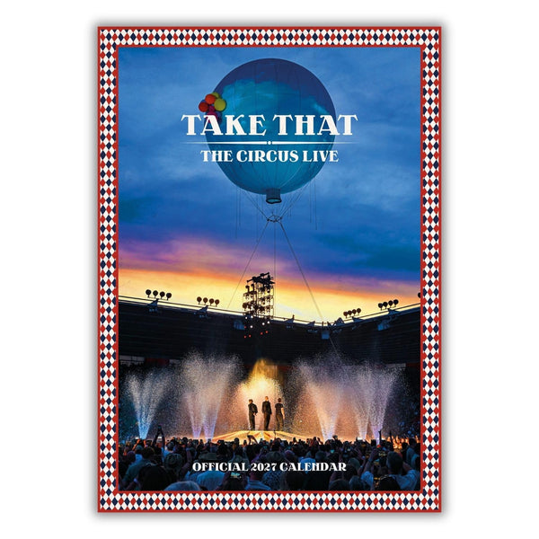 Take That A3 Calendar 2027
