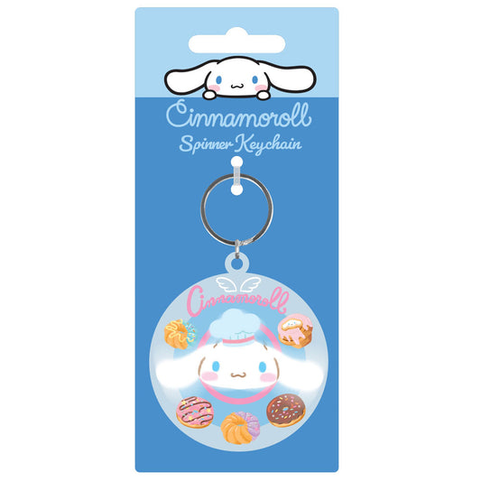 Cinnamoroll PVC Spinner Keyring