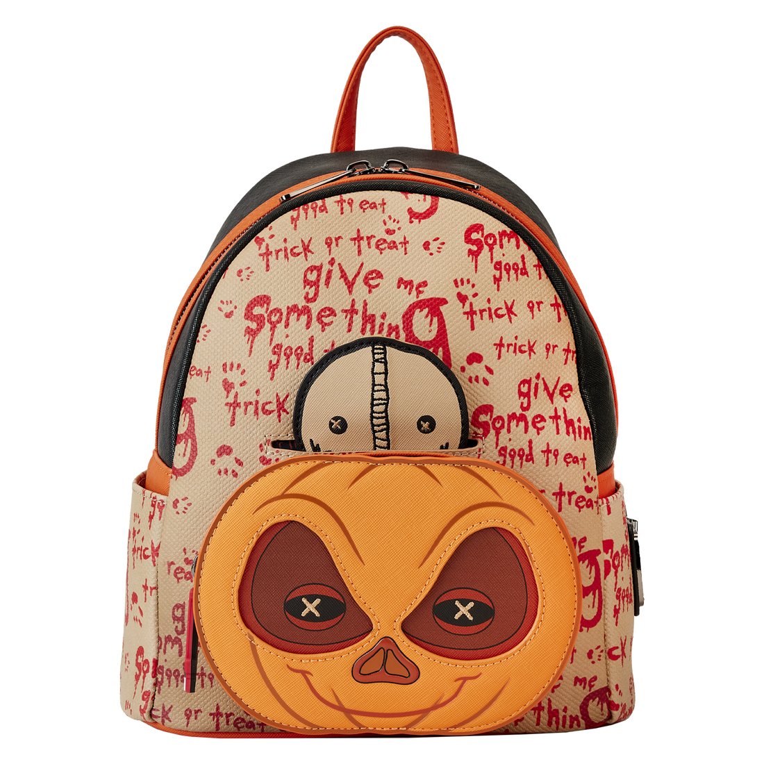 Loungefly Trick 'R Treat Pumpkin Cosplay Mini Backpack
