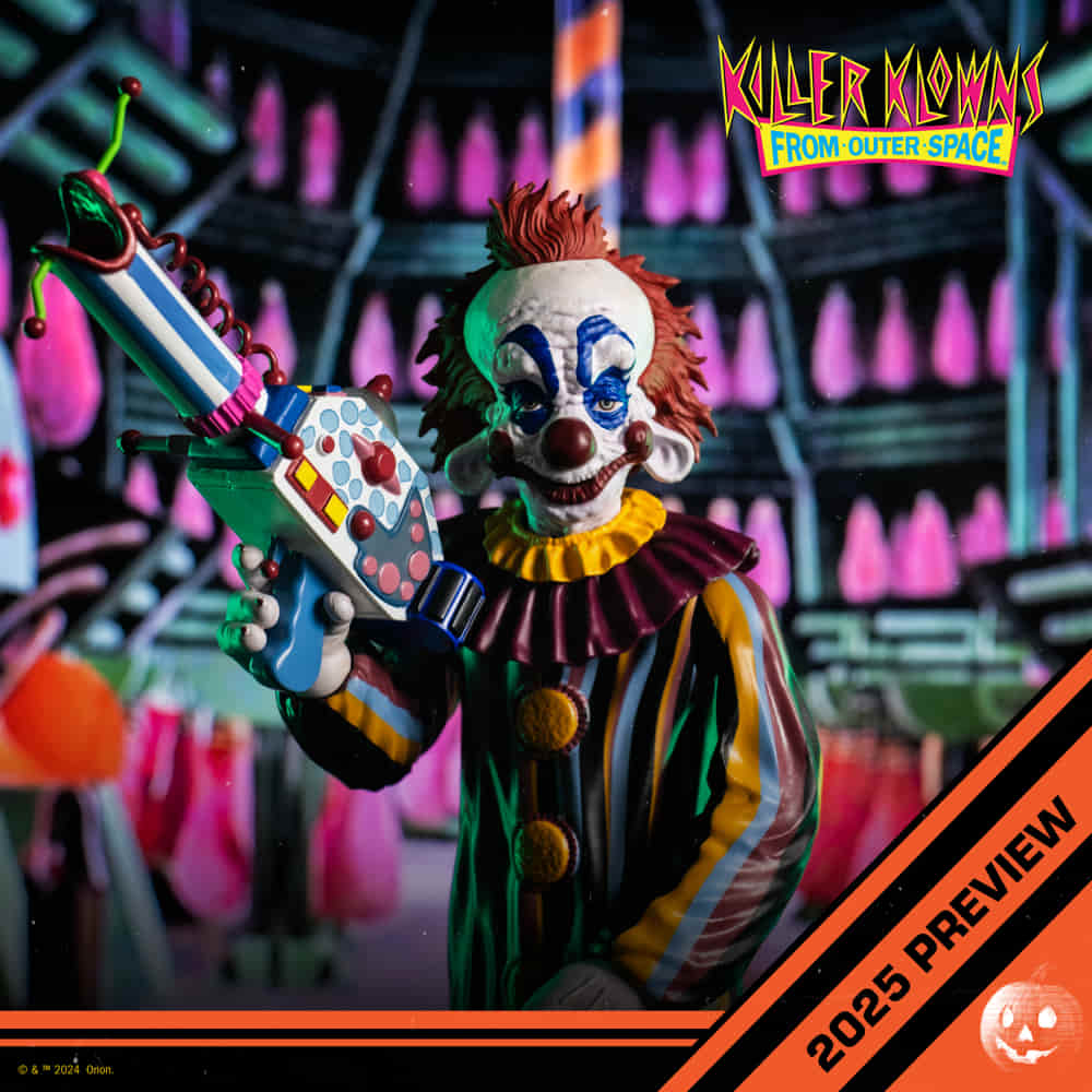Killer Klowns From Outer Space: Rudy Scream Greats 8" Scale Figure