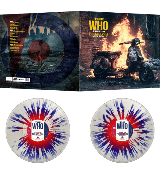 The Who – Live in Philadelphia, 4 December 1973 (Limited Edition Double-LP on Splatter Vinyl), alternate view