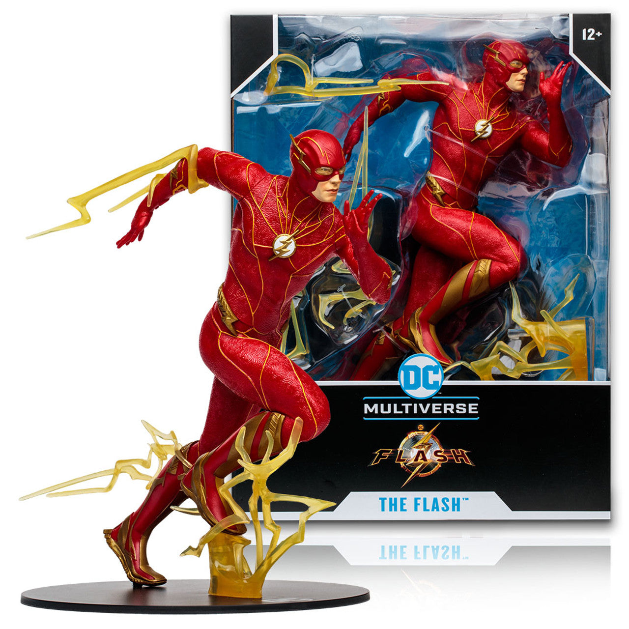 DC McFarlane Toys The Flash Movie Speed Force Flash 12" Figure