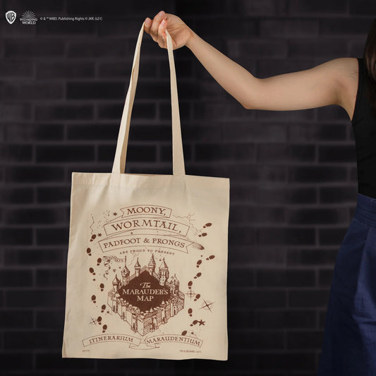 Harry Potter Marauder's Map Tote Bag