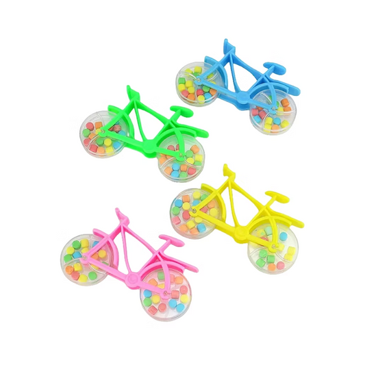 Toy Bike With Sweet Filled Wheels, alternate view
