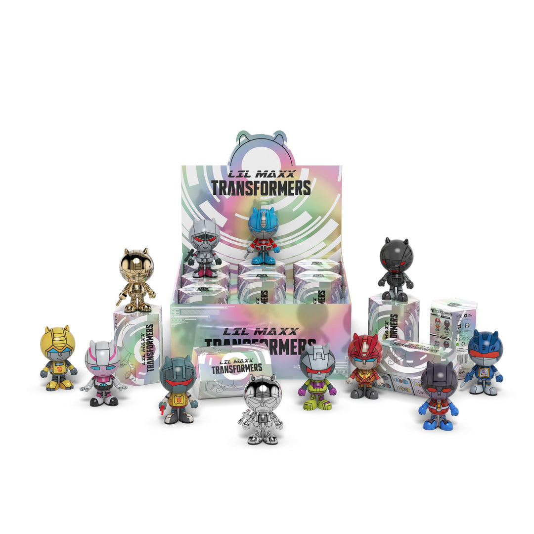 Mighty Jaxx Assorted Characters Transformers Lil’ Maxx Blind Box Figure