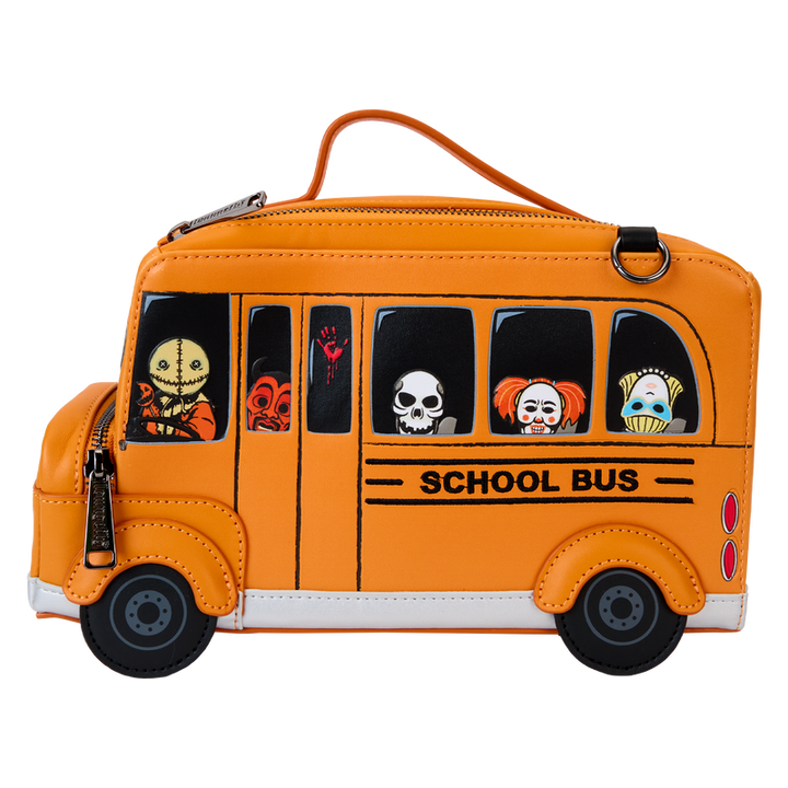 Trick 'R Treat School Bus Loungefly Figural Crossbody Bag